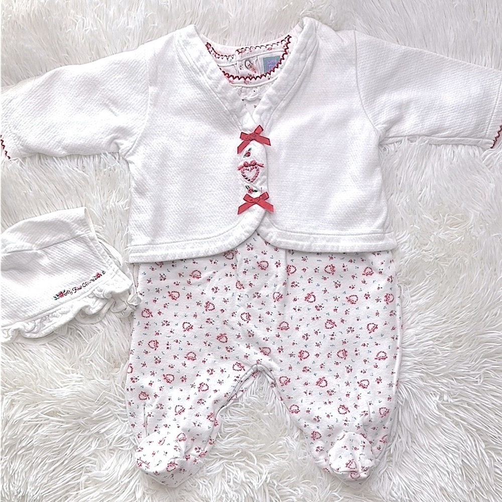 Little Me Baby Girls My First Christmas Set